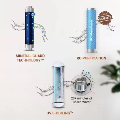 Aquaguard Infinia 8.5 L RO + UV + TA Water Purifier Active Copper Technology (Black) Aquaguard Infinia 8.5 L RO + UV + TA Water Purifier Active Copper Technology (Black)